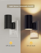 L LOHAS LED Night Light Plug in, Night Lights Plug into Wall, Soft White