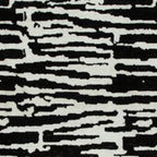 Signature Design by Ashley Bramshaw Area Rug, 5x7, Black and White | Soft 9 mm pile for underfoot comfort, High-contrast abstract pattern, Durable machine-woven polyester