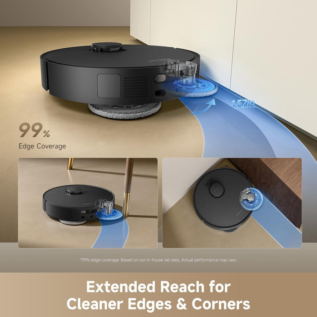 dreame D30 Ultra Robot Vacuum and Mop, Detangling with TriCut Brush
