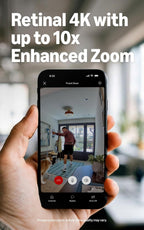 Ring Indoor Camera 4K (newest gen), Plug-In, Retinal 4K Video, pet camera, Auto HDR, True-colour Night Vision in low light, business or home security, alternative to CCTV