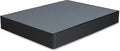 Signature Design by Ashley California King Box Spring Foundation, Black | Sturdy metal cal king box spring alternative, Removable fabric cover, Folds flat, Black/gray, Foundation Series