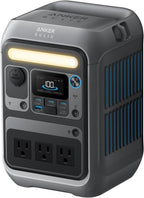 Anker SOLIX C300 Portable Power Station, 288Wh Solar Generator for Camping