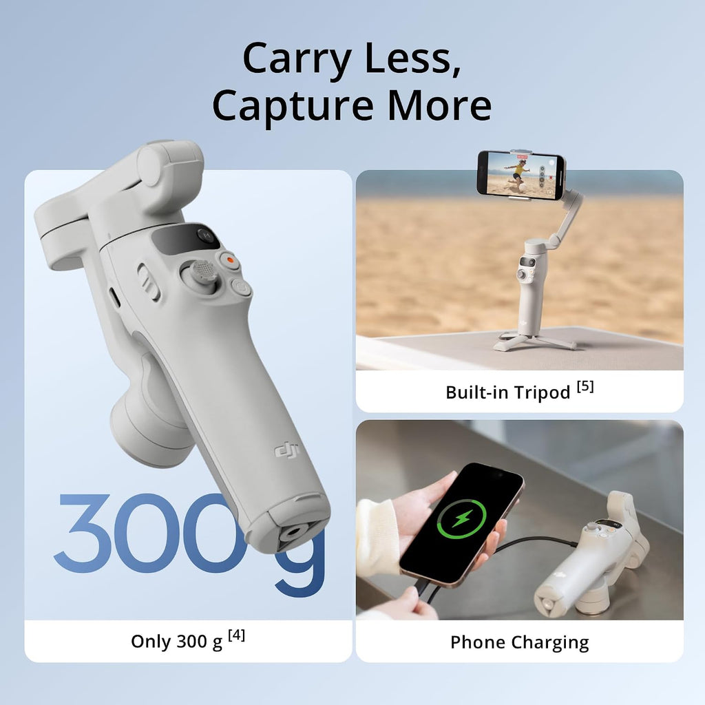 DJI Osmo Mobile 7 Gimbal Stabilizer for iPhone & Android, 3-Axis Gimbal