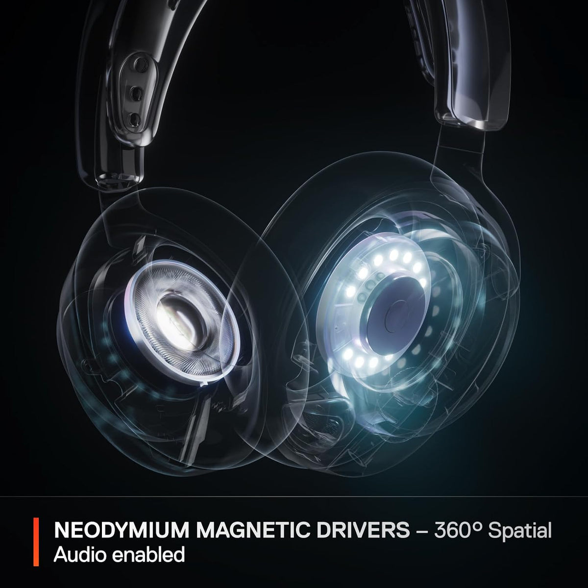 SteelSeries Arctis Nova Pro Wireless - Multi-System Gaming Headset (PS & PC/Switch + Bluetooth) - Unlimited Battery Life; 2 Hot-Swap Batteries - Active Noise Cancellation - ClearCast Gen2 Mic