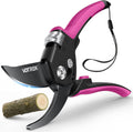 8.5" Garden Secateurs for Small Hands, Professional Bypass Pruner