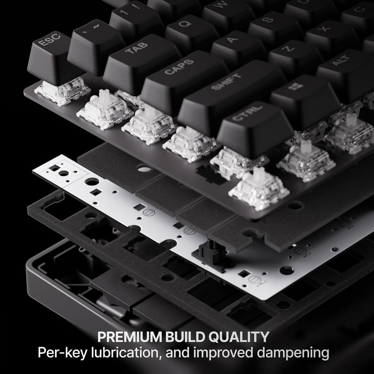 SteelSeries Apex Pro TKL Wireless Gen 3 - Wireless Gaming Keyboard - Adjustable Actuation Hall Effect Switches; Game-Ready Presets - Rapid Trigger, Protection Mode, Rapid Tap/SOC - English QWERTY