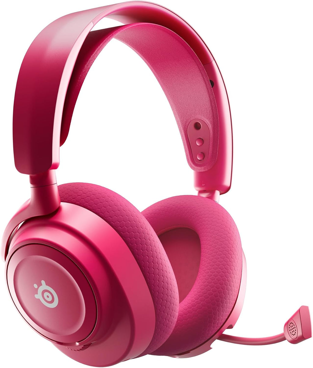 SteelSeries Arctis Nova 7X Wireless Gen 2 - Xbox Headset - Gaming Headset - Mobile App Control - 50+ HR with Fast Charge - Compatible with Xbox PC, Switch & More - Mixable 2.4GHz/Bluetooth - Magenta