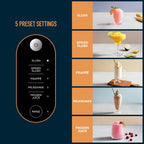Ninja SLUSHi Professional Frozen Drink Maker with RapidChill Technology, 88 oz. Frozen Drink & Slushie Machine, 5 Preset Programs, Frozen Margaritas, Frappés, and More, Margarita, FS301TG