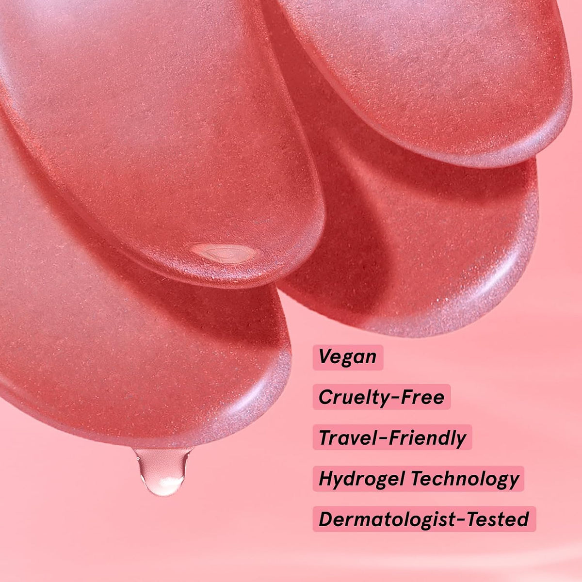 grace & stella Award Winning Moisturizing Under Eye Masks (24 Pairs, Pink)
