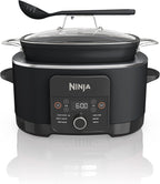 Ninja® PossibleCooker™ PLUS 12-in-1, 8.5-qt, Black, MC1010 | 12-in-1 replaces 12 appliances, Sous Vide & Proof, glass lid, nonstick oven-safe pot to 500°F, cooker-to-oven-to-table.