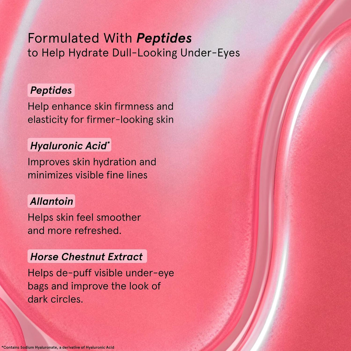 grace & stella Award Winning Moisturizing Under Eye Masks (24 Pairs, Pink)