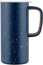 Ello Campy 18oz Insulated Stainless Steel Travel Mug with Handle, Navy