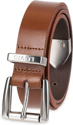 Levi's Women's Slim Casual Western Style Leather Jean Belt With Metal Tip – Regular & Plus Sizes