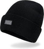 Levi's Mens All-Season Hero Beanie Soft Knit Cuffed Winter Hat, Warm & Comfortable Everyday Style