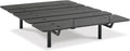 Signature Design by Ashley King Adjustable Base Bed Frame, Black | King size adjustable bed base with dual USB ports and wireless remote, Estimated 15-minute assembly, Cosmic Power Base