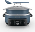 Ninja® PossibleCooker™ PRO Plus, 8.5-qt, Blue Macaron, MC2001 | 9-in-1 replaces 16 tools, 1400W, Slow Cook, Sear, Sauté, Proof, Pasta/Rice, oven-safe ceramic pot, cooker-to-oven-to-table.