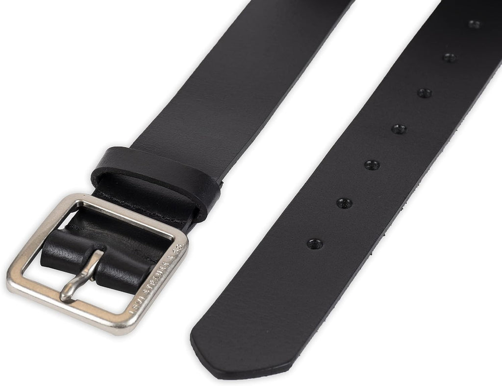 Levi's Women's Casual Leather Belt With Square Buckle – Stylish Jeans & Dress Belt (Regular & Plus Sizes)
