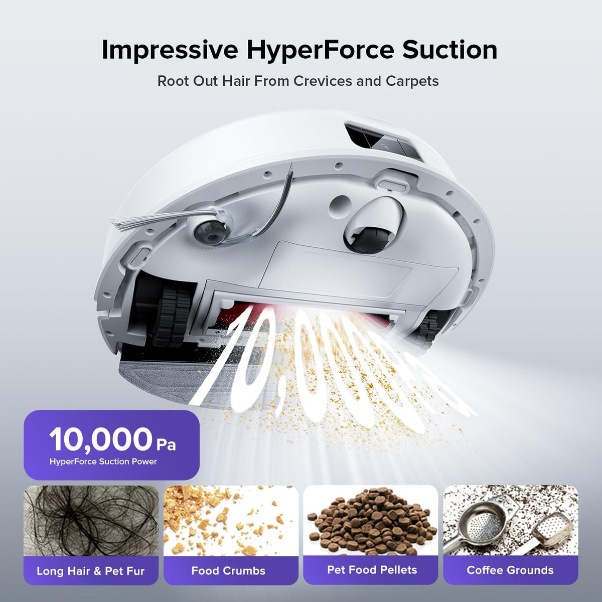 roborock Q10 S5 Robot Vacuum Cleaner with Mop, 10,000Pa Suction