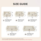 Bedsure ComfyFleece® Cute Dog Beds Large Sized Dog Washable，36in Cream