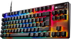 SteelSeries Apex Pro TKL Gen 3 Gaming Keyboard - OmniPoint 3.0 Analog Magnetic Switches, QuickSet Auto-Presets (Rapid Trigger, Rapid Tap/SOCD, Protection Mode), OLED, RGB, PBT, USB-C, English QWERTY