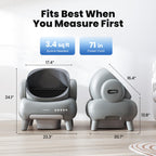 Neakasa M1 Plus Automatic Cat Litter Box with 2-Year Protection Plan