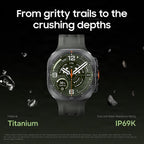 Samsung Galaxy Watch Ultra2, 47 mm, LTE Connectivity, Titanium Silver