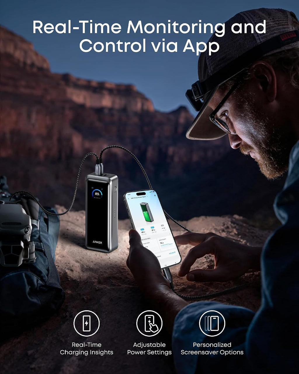 Anker Prime Power Bank, 26,250mAh 300W Fast Charging