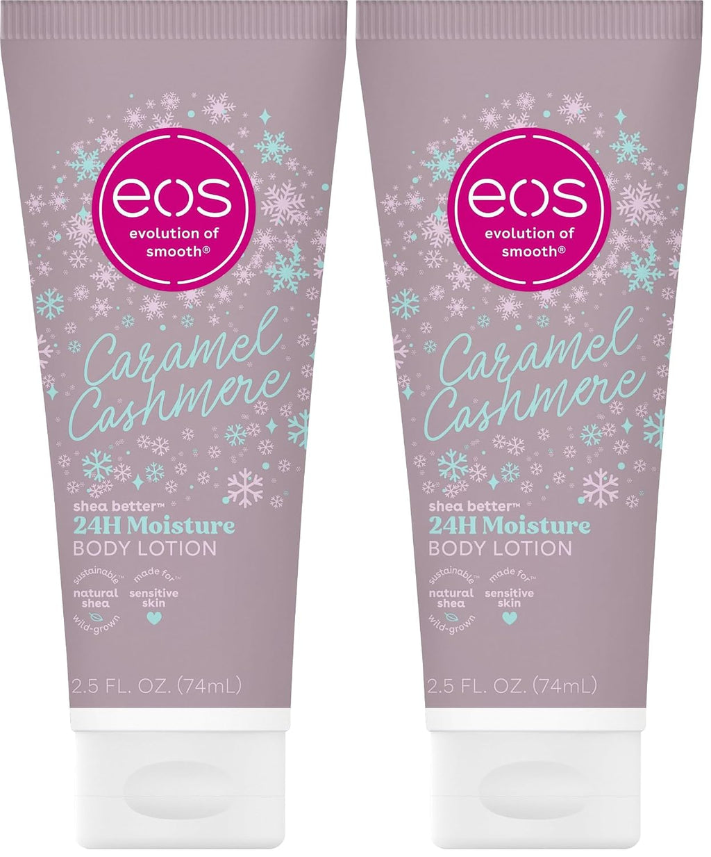eos Shea Better Body Lotion- Vanilla Cashmere, 24-Hour Moisture, 16 fl oz