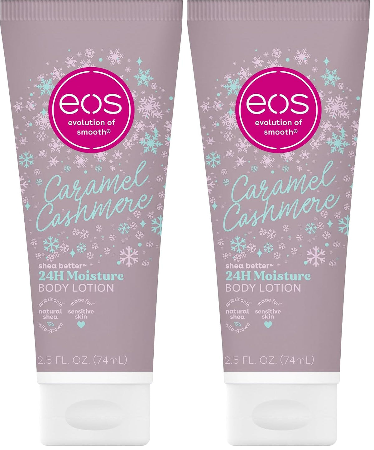 eos Shea Better Body Lotion- Vanilla Cashmere, 24-Hour Moisture, 16 fl oz