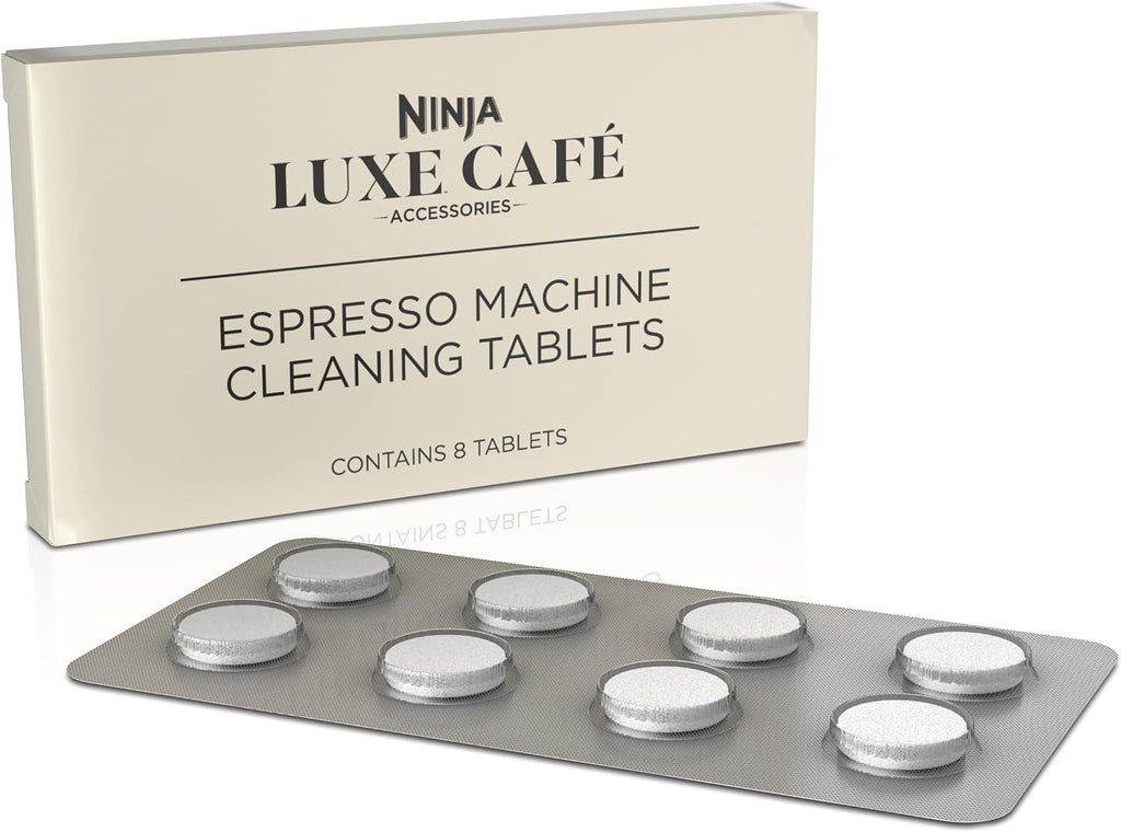 Ninja Luxe Café Espresso Machine Cleaning Tablets 8-Pack | Espresso & Coffee Machine Cleaner