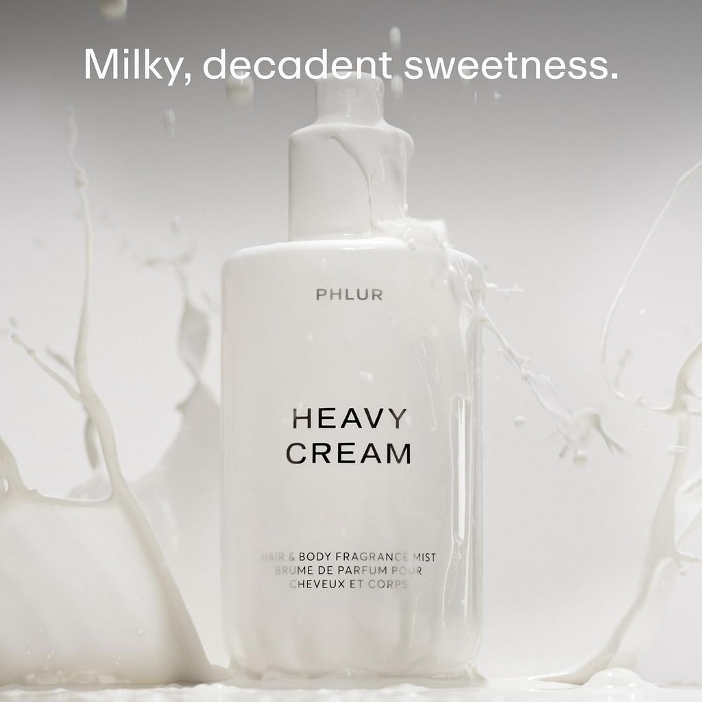 PHLUR Heavy Cream Body Mist, 8 Fl Oz – Hair and Body Perfume for Women