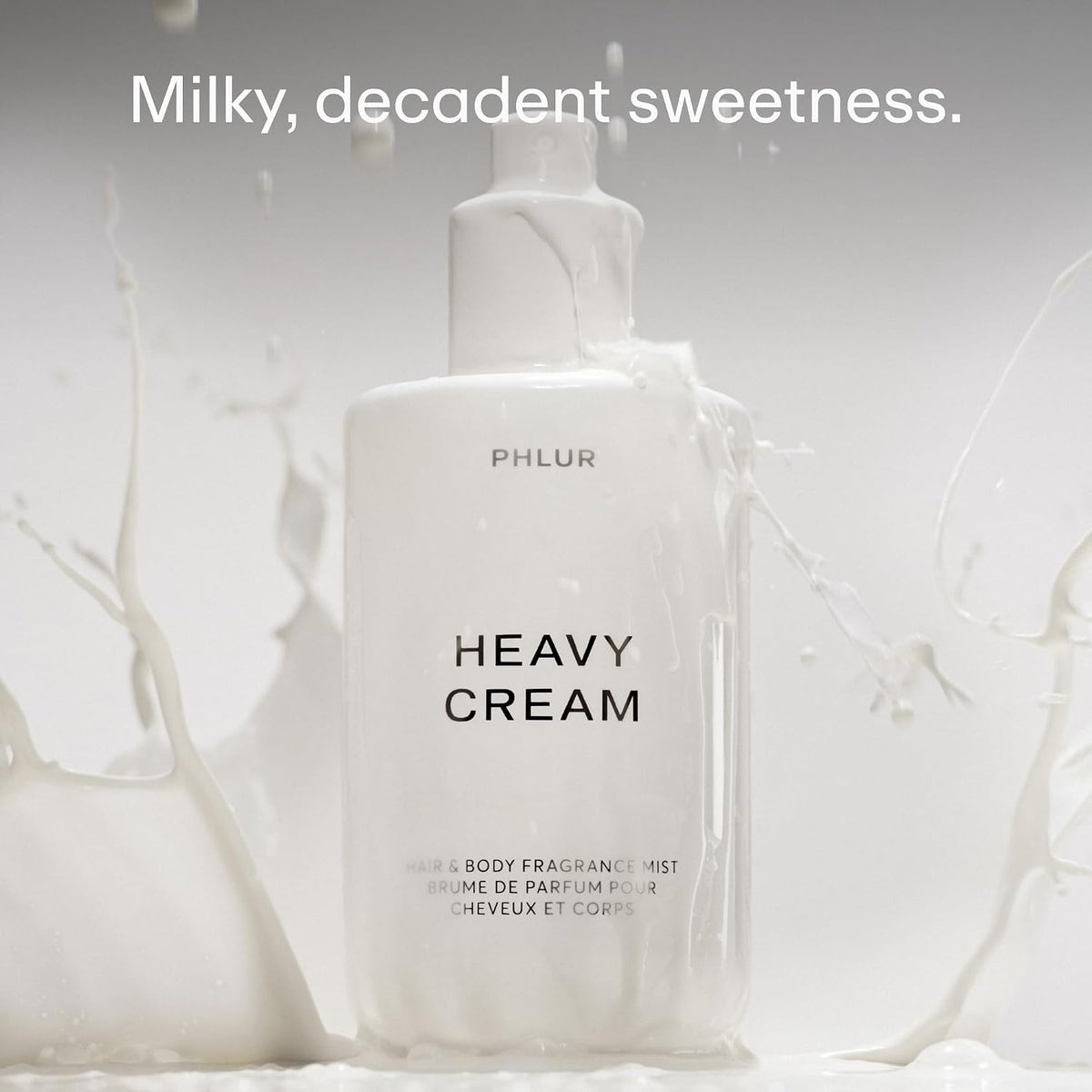 PHLUR Heavy Cream Body Mist, 8 Fl Oz – Hair and Body Perfume for Women