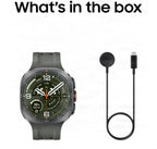 Samsung Galaxy Watch Ultra2, 47 mm, LTE Connectivity, Titanium Silver