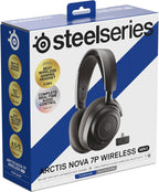 SteelSeries Arctis Nova 7P Wireless Gen 2 - PS5 Headset - Gaming Headset - Mobile App Control - 50+ HR with fast charge - Compatible with PlayStation, PC, Switch & more - Mixable 2.4GHz/Bluetooth