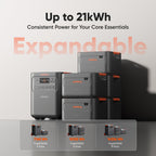 Jackery HomePower 3600 Plus Power Station, 3584Wh, 3600W AC Output