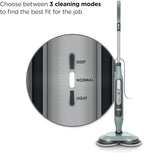 Shark Steam & Scrub Steam Mop, All-in-One Hard Floor Cleaner, Grey, S8001