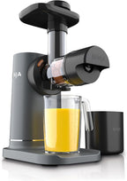Ninja NeverClog Cold Press Juicer, 24oz Jug, 36oz Pulp, Charcoal, JC151 | 150W high-torque auger juices fibrous fruits & veggies. Total Pulp Control, 2 one-touch programs. Dishwasher safe.
