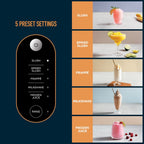 Ninja SLUSHi Professional Frozen Drink Maker with RapidChill Technology, Frozen Drink & Slushie Machine, 5 Preset Programs, Frozen Margaritas, Frappés, and More, Grey, FS301C, (Canadian Version) | RapidChill technology, 5 presets, no ice required