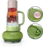Ninja BlendBOSS Personal Blender, 26oz Tumbler, 1200PW, Watermelon, DB351GN | 1200-peak-watt BlendBOSS crushes ice to snow. 26-oz leakproof tumbler, chug spout & detachable straw. Dishwasher safe.