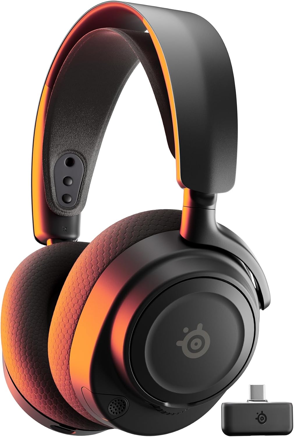 SteelSeries Arctis Nova 7 Wireless Gen 2 - Wireless Gaming Headset for PC - Compatible with PC, PS5, Switch & more - Mobile App Control - 50+ HR with Fast Charge - Mixable 2.4GHz/Bluetooth - Black