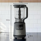 Ninja BlendPro Kitchen System, 72oz Blender, 5-Cup Processor, Beige, BO402 | Total Crushing presets for smoothies, ice crush, purees & extracts. 72-oz blender + 5-cup processor + 18-oz cup. 1200W.