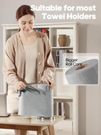 Fantasticlean Microfiber Cleaning Cloth Roll -75 Pack, 12" x 12" (Pink)