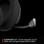 SteelSeries Arctis Nova 5 Wireless - Gaming Headset for PC, PS4/5, Mobile - 100+ Audio Presets via App - Neodymium Magnetic Drivers - 60H Battery - 2.4GHz or BT - ClearCast Gen2.X Mic