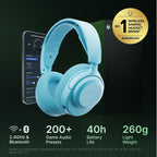 SteelSeries Arctis Nova 3X Wireless - Xbox Headset - Gaming Headset - Mobile App Control - 40 HR Battery with fast charging - Compatible with Xbox, PC, Switch and more - 2.4GHz/Bluetooth - Aqua