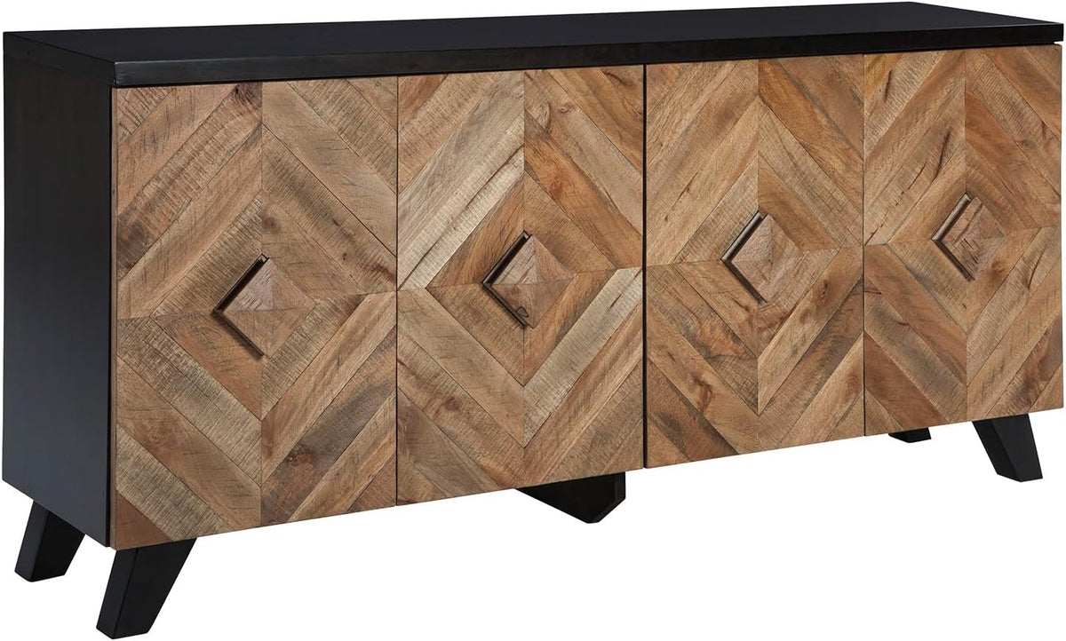 Signature Design by Ashley 72" Sideboard Accent Cabinet with Doors