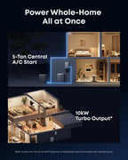 Anker SOLIX E10, Power Dock and Extra Battery, 12kWh-90kWh