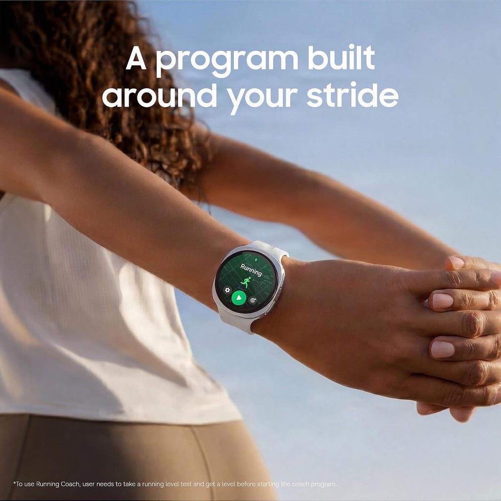 Samsung Galaxy Watch9 AI Smartwatch, 40mm, Cushion Design, LTE, Cream