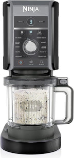 Ninja (Refurbished) NC501 CREAMi Deluxe 11-in-1 Ice Cream & Frozen Treat Maker with 2 XL Family Size Pint Containers, Black (Renewed)