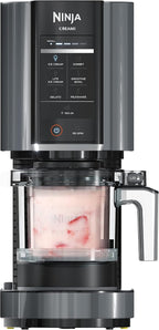 Ninja CREAMi 7-in-1 Ice Cream Maker, Includes (5) Pints, for Ice Cream, Gelato, Sorbet ,Milkshakes, Mix-ins, Smoothie Bowls & More