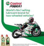 Castrol POWER1 4T 10W-40 Motorcycle Oil, 4L